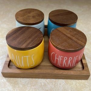 Rae Dunn ice cream bar set